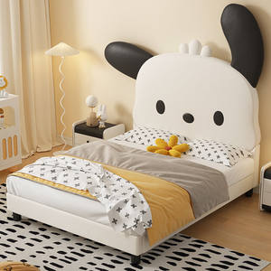 Nuevo diseño Venta caliente perro habitación de los niños Loft dormitorio de las niñas cama de dibujos animados con almacenamiento - Product Image 3