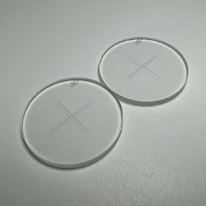 क्रॉसशायर रीटिकल कैलिब्रेशन प्लेट मास्क प्लेट क्रॉसहेयर कोड के लिए टेलीस्कोप - Product Image 3