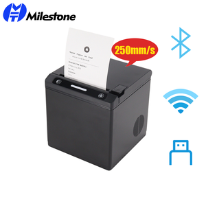 Impresora Térmica de Recibos POS MHT-P80G de Nuevo Diseño, 3 Pulgadas, 80 mm, Impresora de Tickets en Blanco y Negro - Product Image 2