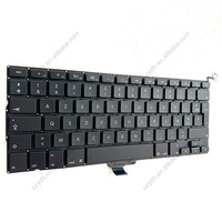Clavier noir français FR AZERTY clavier d'ordinateur portable pour Macbook Pro 13 "A1278 2009-2012 ans MC700LLA claviers d'ordinateur