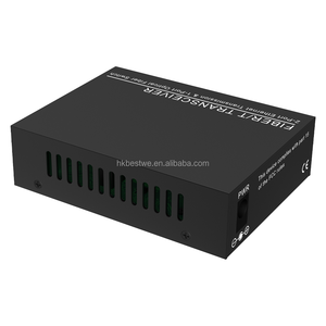 Convertidor de Medios de Fibra Óptica de un Solo Modo SFP a 2RJ45 para CCTV y Monitoreo FTTH, Fabricado en China - Product Image 3