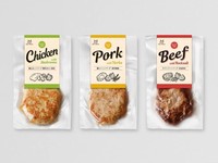 Sachet Doypack Personnalisé Transparent pour Snacks de Poitrine de Poulet Lyophilisée, Sushi, Chewing-gum, Emballage Ziplock Anti-humidité en PE pour Aliments et Lait