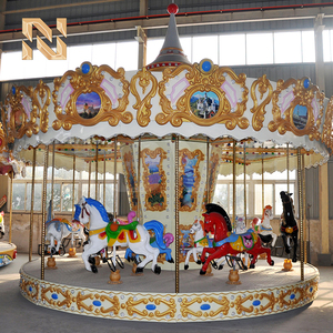 Carrusel de Lujo Nova Rides de 16 Asientos, Carrusel Eléctrico para Niños, Carrusel Blanco con Caballos, Precio de Compra - Product Image 2