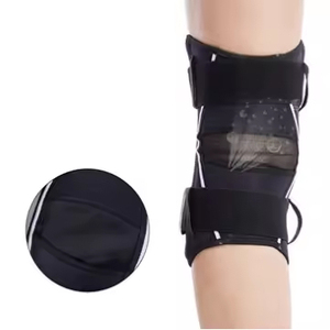 Rodillera Deportiva Profesional FSPG con Correa Antideslizante, Soporte <span class=keywords><strong>de</strong></span> Placa <span class=keywords><strong>de</strong></span> Acero, Protección Anticolisión <span class=keywords><strong>de</strong></span> Silicona para <span class=keywords><strong>Menisco</strong></span> - Product Image 5