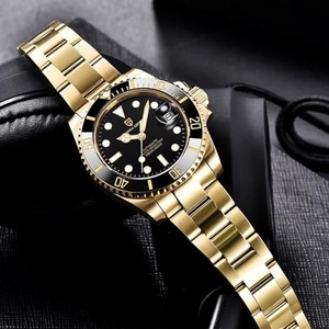 Pagani Design 1661 <b>Automatic</b> Watches for Men Fashion Luxury Gold Watch 8215 Mechanical Diver <b>Wristwatch</b> - Product Image 4