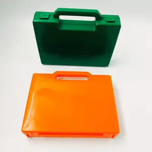 High class plastic material case for tool more colors of first aid box easy carry storage organizer