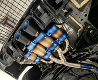 Échappement sport à soupapes HONFL50905 en titane inoxydable pour Honda Civic FL5 – Pièces de tuning