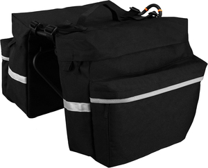 Sac de selle de vélo grande capacité, coque imperméable, sac de vélo pour la conduite, résistant à l'eau, sac de guidon de vélo de montagne, de route, extérieur - Product Image 2