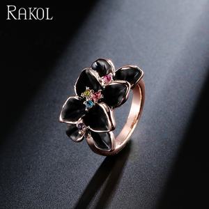 Rakol แหวนผู้หญิงชุบ RP018สีโรสโกลด์ - Product Image 4