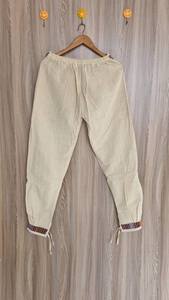 Pantalones Harem de Yoga para Mujer, de Algodón, Cintura Alta Elástica, Estilo Bohemio, Lavados, para Verano - Product Image 6