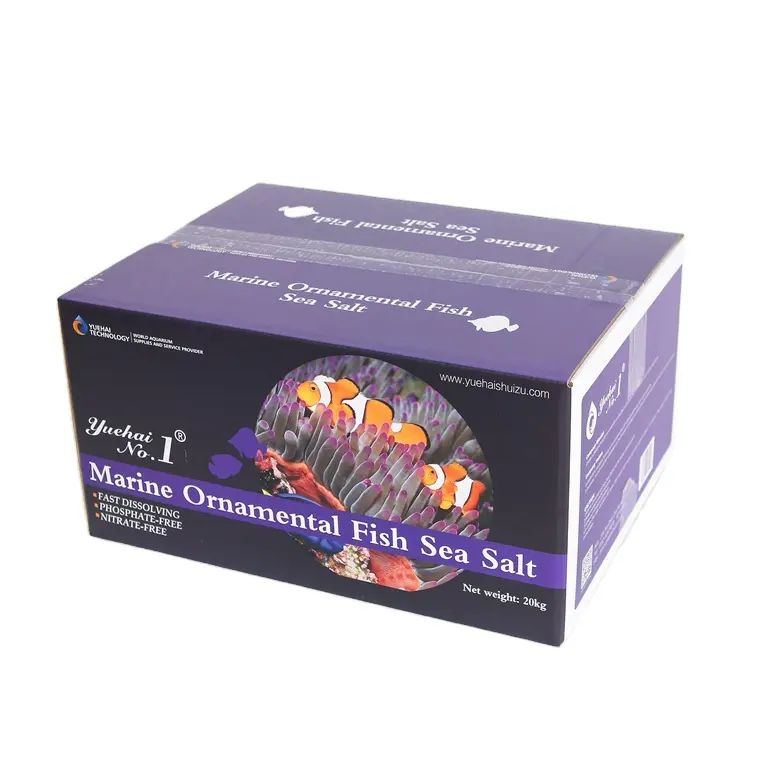 Sac de 20kg de sel de mer pour poissons d'aquarium tropical pour poissons tropicaux vivants