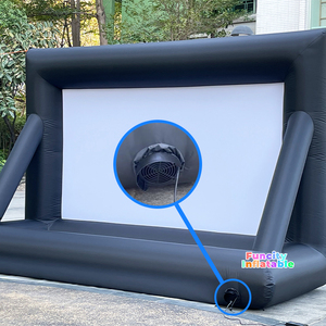 Funcity bon <span class=keywords><strong>prix</strong></span> personnalisé extérieur géant 20 pieds <span class=keywords><strong>gonflable</strong></span> cinéma écrans de cinéma <span class=keywords><strong>gonflable</strong></span> à vendre - Product Image 2