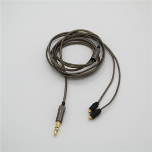 Cable de audio Shure Mp3 Mmcx de cobre y plata de 3.5mm a doble Mmcx para Se846 Se215 Se535 Ue900 - Product Image 1