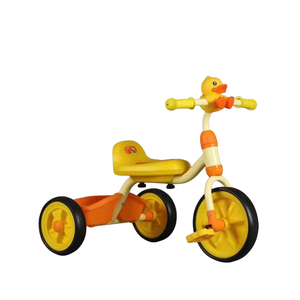 <span class=keywords><strong>Triciclo</strong></span> de dibujos animados para exteriores <span class=keywords><strong>Triciclo</strong></span> para niños Cochecito de 1 a 6 años Instalación rápida <span class=keywords><strong>Triciclo</strong></span> de pato amarillo pequeño - Product Image 1