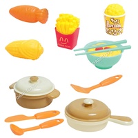 Ensemble de cuisine pour enfants amusant et raffiné à prix avantageux, jouet de jeu d'imitation, mini cuisine avec lumière