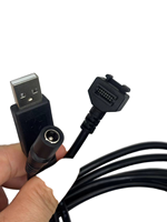 Kabel Pemisah Data USB 2-in-1 untuk Terminal Verifone Kabel Pengisian Daya USB 14Pin IDC