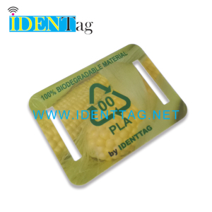 <span class=keywords><strong>Carte</strong></span> d'accès RFID en bioplastique imperméable personnalisable avec puce N-TAG215 pour les programmes <span class=keywords><strong>de</strong></span> <span class=keywords><strong>fidélité</strong></span> et <span class=keywords><strong>de</strong></span> contrôle d'accès à double fréquence - Product Image 3