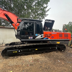 รถขุดไฮดรอลิกขนาดเล็กฮิตาชิ ZX350 มือสองจากญี่ปุ่น 35 ตัน พร้อมอะไหล่หลัก ได้แก่ มอเตอร์ เครื่องยนต์ กระปุกเกียร์ ปั๊มเกียร์ ลูกปืน และ PLC - Product Image 6