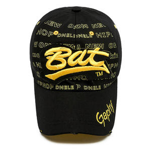 Casquette de baseball sport Hip Hop pour hommes et femmes Broderie 3D Impression complète Patch Logo Style américain Casquette denim Snapback One Fits All - Product Image 3