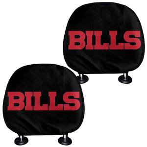 Sarung bantal mobil Buffalo Bills kustom 32 nflteam Fan sarung bantal mobil kualitas tinggi penutup sandaran kepala kursi mobil - Product Image 1