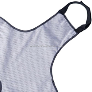 Venta al por mayor ropa de invierno para mascotas bandas cálidas para el vientre para perros machos chaqueta de invierno reutilizable impermeable a prueba de viento revestimiento de poliéster sólido - Product Image 5