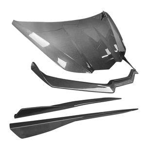 Pour Chevrolet Corvette C8 Bodykit pièces de voiture séparateur avant jupe latérale capot capot couvercle arrière lèvre diffuseur arrière lèvre diffuseur corps - Product Image 2