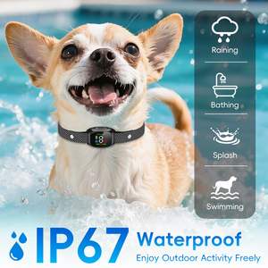 Vente en gros de colliers antiaboiement rechargeables personnalisés colliers antiaboiement pour chiens à <span class=keywords><strong>puce</strong></span> intelligente IA avec écran couleur - Product Image 6