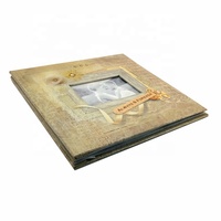 Album photo de mariage personnalisé sur mesure avec couverture en PU/tissu pour le stockage des photos