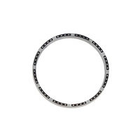 Nouvelle montre de plongée SKX007 en acier inoxydable 316L, superluminescente, avec anneau de chapitre