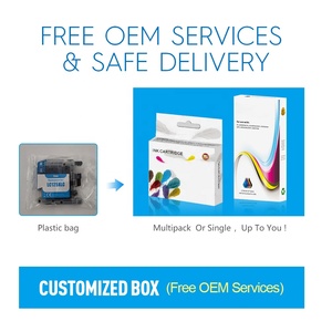 <span class=keywords><strong>INK</strong></span>-TANK LC501 LC 501 LC501XL LC504 LC504XL LC506 Cartucho de tinta de inyección de tinta compatible Premium para impresora Brother - Product Image 4