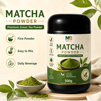 Matcha à Formule Personnalisée Directement de l'Usine avec Ashwagandha, Poudre de Matcha aux Herbes pour Soulager le Stress