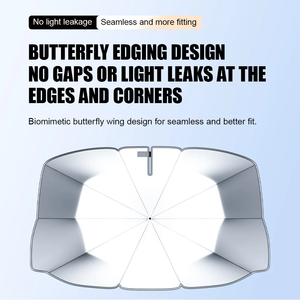 No requiere instalación, barra doblada, <span class=keywords><strong>parasol</strong></span> para parabrisas de coche, sombrilla para parabrisas de coche, sombrilla - Product Image 4
