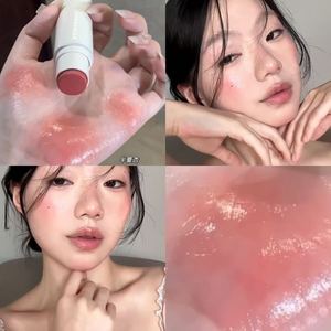 บลัชออนแบบแท่งสไตล์เกาหลีสีนู้ด & สีนู้ดแบบธรรมชาติสดใสและครีมบลัชออนความอิ่มตัวต่ำ - Product Image 3