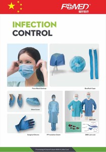 Blouses médicales jetables durables en SMS 45 g/m² pour adultes, longueur hanches, avec poches et poignets tricotés, stérilisées EOS - Product Image 6