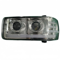 Vente en gros d'usine, phares LED à double lentille, 500 % plus lumineux, OEM ODM, pour camions DAF XF95 XF105 CF85 EURO 2003-2015