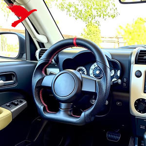 Accessoires intérieurs de voiture, volant en cuir microfibre de remplacement pour Toyota FJ <span class=keywords><strong>Cruiser</strong></span> 2006-2022 - Product Image 5