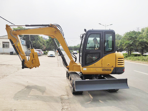 Construction Machine 6Tons XE60DA <strong>Excavator</strong> With Hydraulic Breaker A/C