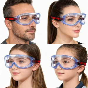 स्पष्ट सुरक्षा चश्मे का निर्माण एंटी-फॉग लेजर सुरक्षा चश्मा गोगल वेंट होल pvc फ्रेम फुल-फ्रेम हेडबैंड एंटी-स्टैटिक - Product Image 5