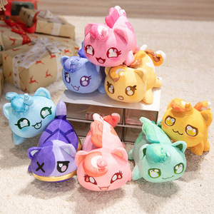 Peluche de Gato Personalizable 2026, Suave y Bordado, Diseño de Unicornio, Gato, Cola y Hamburguesa, Relleno de Algodón PP, Muñecos de Peluche de Comida, Regalos - Product Image 5