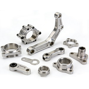 Pince de potence triple usinée CNC pour moto, en aluminium billette sur mesure, supérieure et inférieure, OEM - Product Image 1