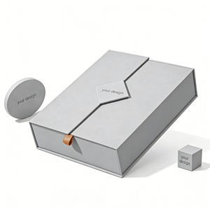 Premium <b>foldable</b> magnetic skincare <b>box</b> for lotion essence cream packaging and high end beauty gift presentation - Product Image 4