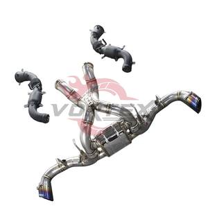 Tubos de Escape Catback de Alto Rendimiento Vortex, Acero Inoxidable Pulido Espejo de 1.5 mm para McLaren 570S 2015+ - Product Image 3