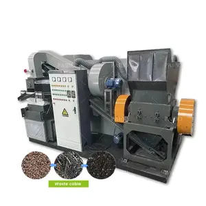 Automatic Factory Best Selling Waste Metal Recycling Scrap Copper Wire Cable Granulator Machine