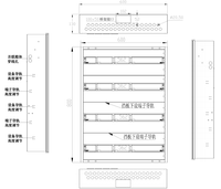 Boîtier de commutation KNX 250V 30A Cuivre Acier ABS