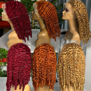 Vendita all'ingrosso # <span class=keywords><strong>Parrucca</strong></span> <span class=keywords><strong>Colorata</strong></span> Ricci Profondi Birmani 350, Senza Colla, Full HD Lace Front, Cuticole Allineate, 100% Capelli Umani Vergini Grezzi - Product Image 5