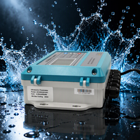 Medidor de Flujo Ultrasónico Portátil Yheng, Protocolo RS485 Modbus RTU, Montaje en Pared, DN50 DN100, Medidor de Líquido con Abrazadera para Agua