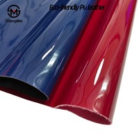 Cuir verni PU ultra-brillant 0,8 mm véritable à trois coupes, finition miroir, résistant à l'abrasion (Modèle MS1565) – Vente en gros