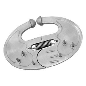 Instrumento veterinario tipo resorte, destete de ternera de vaca con punta de aluminio con pinchos para prevención de succión de leche de ternero - Product Image 1