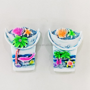 Imán de resina para delfín, resina azul Rosa gris - Product Image 5