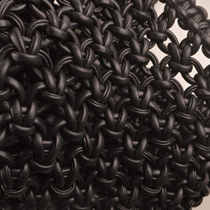 Sac à main de luxe en cuir PU souple tissé à la main, sac à main de plage de haute qualité, sac à main portable, sac de poignet neuf, <span class=keywords><strong>2023</strong></span> - Product Image 5